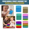 Push  Toy,Bubble,Sensory Toy,Relieves Anxiety,For Children And Adults