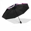 1pc Bow PrintAutomatic Open/close Folding Umbrella, Compact Portable Travel Umbrella, Perfect Birthday/Holiday, Cute Umbrella Y032