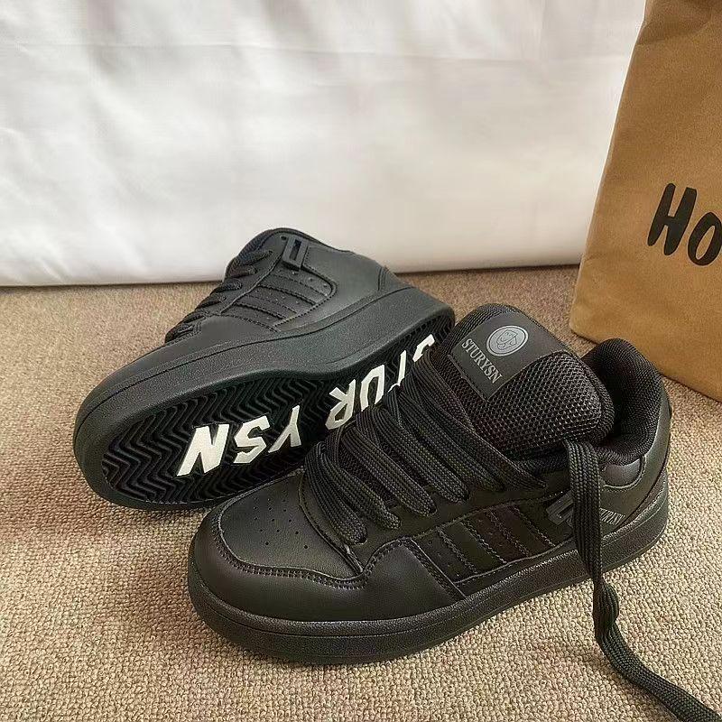 

Дарта Вейдера студенческий стиль туфли на плоской подошве женские летние новые с мелким вырезом на шнуровке повседневные кеды 35 чёрный