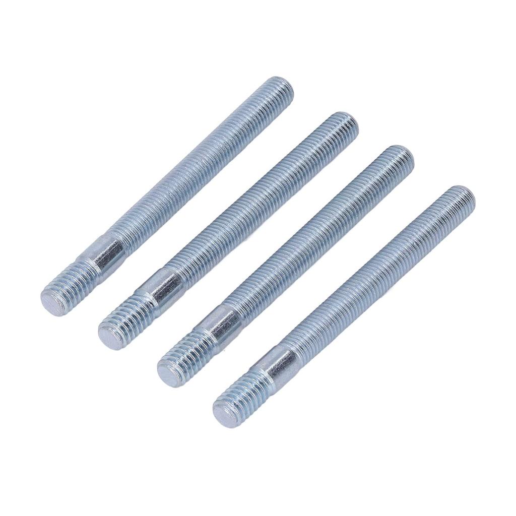 Carburetor Bolt 5/16" Thread Zinc Plated 3.5" Length 4-Piece Steel Carburetor Bolt Set