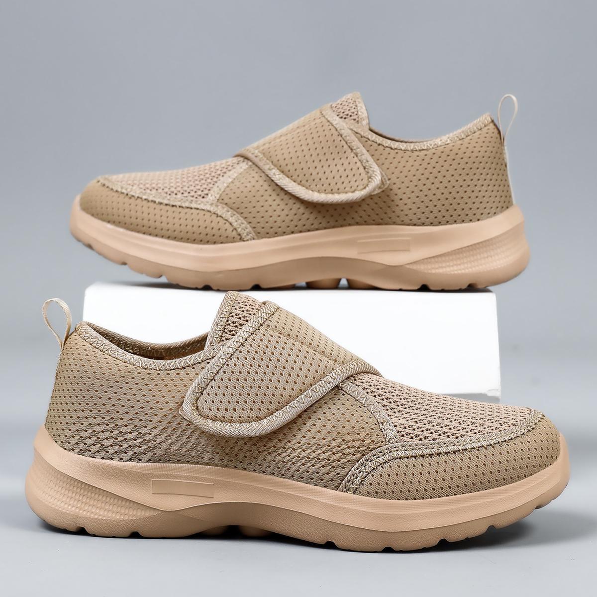TUINANLE New Women s Thick-soled Sneakers Breathable Mesh Sneakers Women Casual Shoes Thick Sole Spring Tennis Shoes 36 коричневый