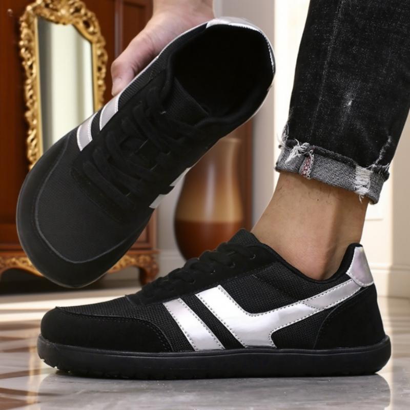 Unisex Barefoot Wide Toe Shoe Fashion Simple Casual Jogging Sneakers Men Wide Barefoot Shoe Trail Running Non-Slip Walking Shoes