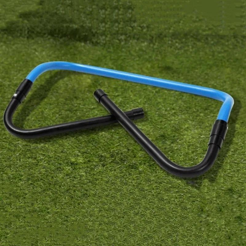 Portable Hurdles Foldable Football Training Agility Hurdle Physical Training Assistant Equipment Multifunction Mini Barrier Bar