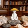 Garden Statue Fairys Garden Accessories Centrepieces Meditations Mushroom Figurines Sculptures Miniature Landscape Decors