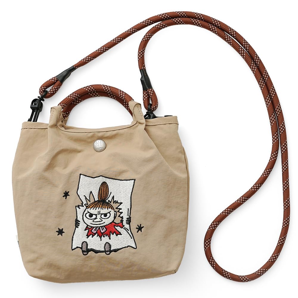 [Moomin] Pochette Mini Shoulder Bag for Women Rmpk-03 Beige (Little My)