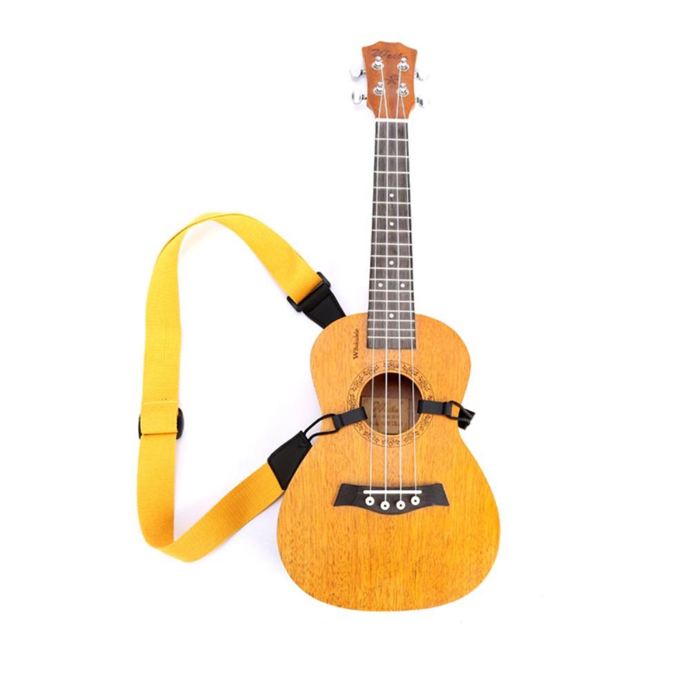 Langlebiger Gitarrengurt Verstellbarer Ukulelengurt Musikinstrument Halsgurt Gitarrenzubehör
