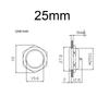 Electric Waterproof Power 12v Led Momentary Mini Push Button Switch Micro Pressure Switches 220v 24v Smart Home 12mm