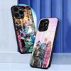 Y-YuYu H-Hakusho Phone Case For IPhone 17 Air 16 E Pro Max 15 14 13 Mini 12 Pro 11 Max Plus Black Glass Cover