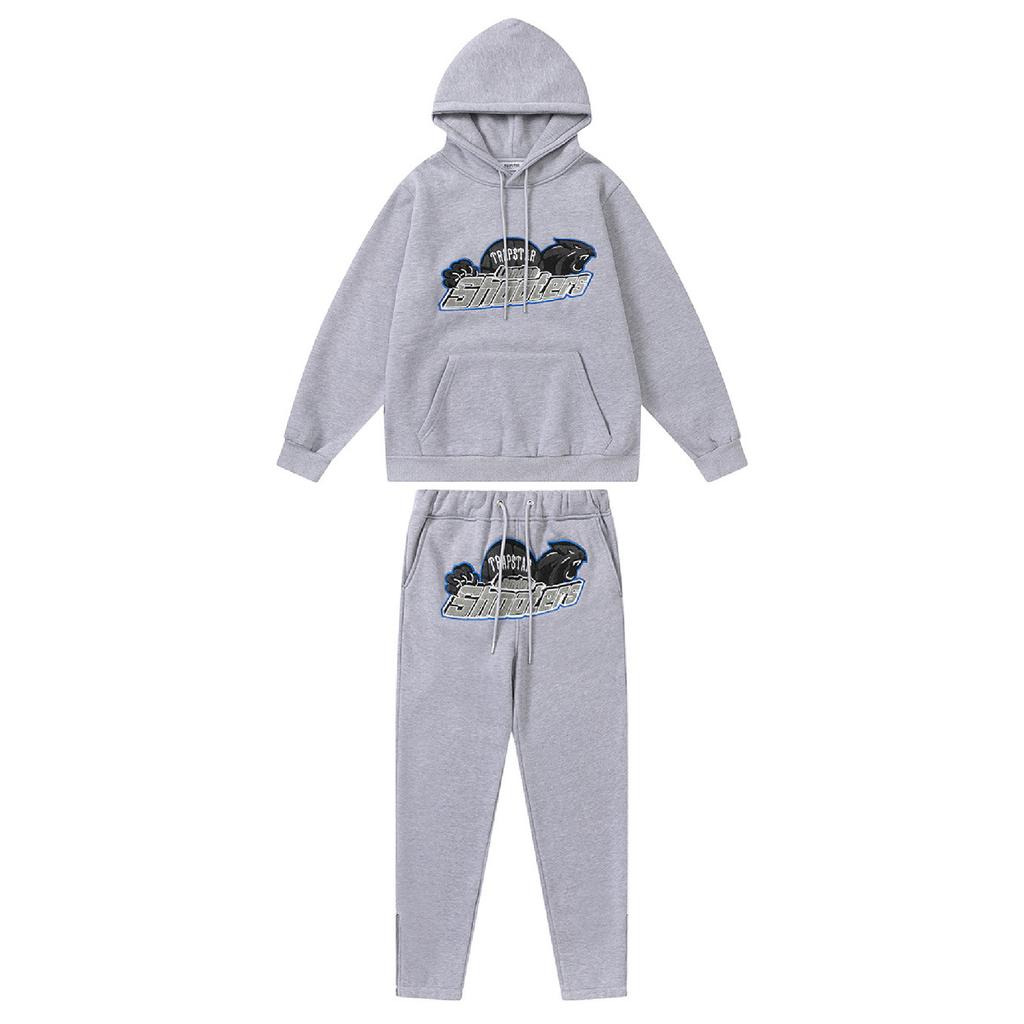 Women's Jogging Suit Long Sleeved Hoodie Long Pants Sports Pants Two-piece Set