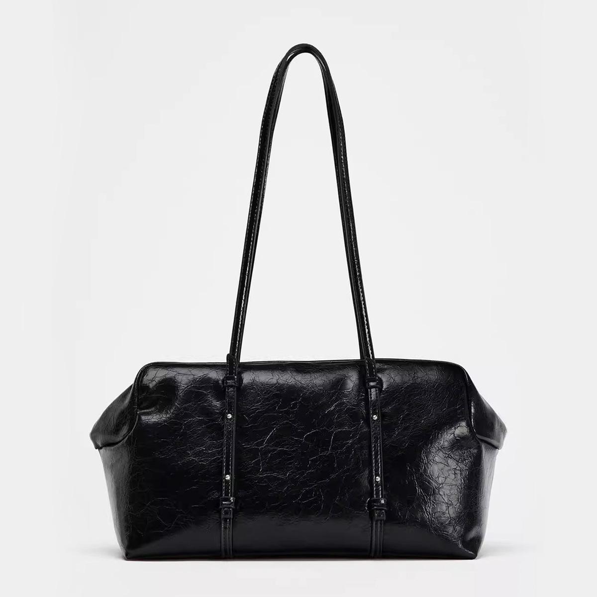 

Large Capacity Women Shoulder Bag Tote Bags for Women PU Leather Handbag Designer Boston Bag Shopper Purses Clutch 34x16x19.5cm