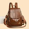 Simple and Fashionable Ladies' Backpack Versatile for Commuting, Large-capacity Single-shoulder Bag