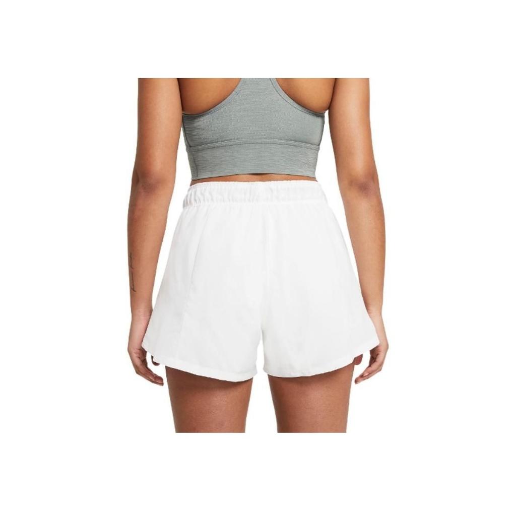 Nike Jednobarevné Lněné Elastický Pas Ležérní Dva v Jednom Sportovní Šortky Dámské šortky DA0453-100