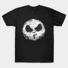 T-shirt Homme Noir Imprimé Jack Paysage Impression sur Papier de Transfert sans Découpe T-shirt en Coton