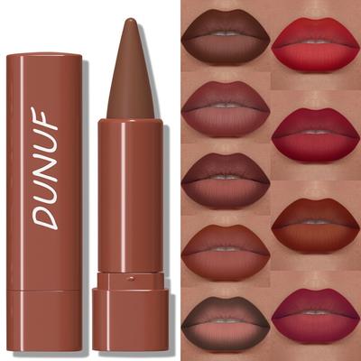 Velvet Matte Lipstick Pen Easy Glide Waterproof Sweat-Proof In 9 Rich Colors Lip Liner Pen Lip Stain Perfect Gift for Women