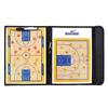 Basketball Coaching Clipboard Kit with Dry Erase Coaches Marker Pen Tactics Equipment Basketball Coaching Board for Accessories