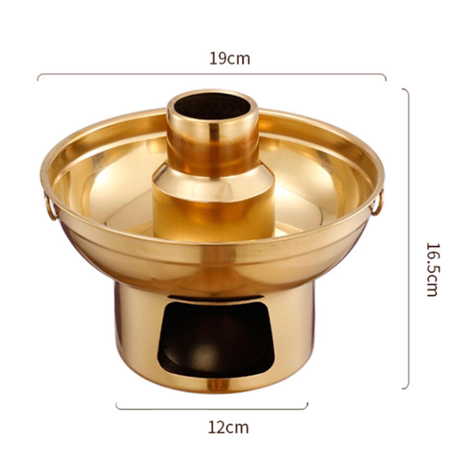 

Сухой лед молочный чай горячий горшок зеркально полированный светлый роскошный многоцелевой легкий чистящийся сухой лед горшок из нержавеющей стали для дома золотой