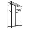 VEVOR Clothing Garment Rack, Heavy Duty Clothes Rack, 6 Adjustable Tiers Clothes Racks with Steel Frame