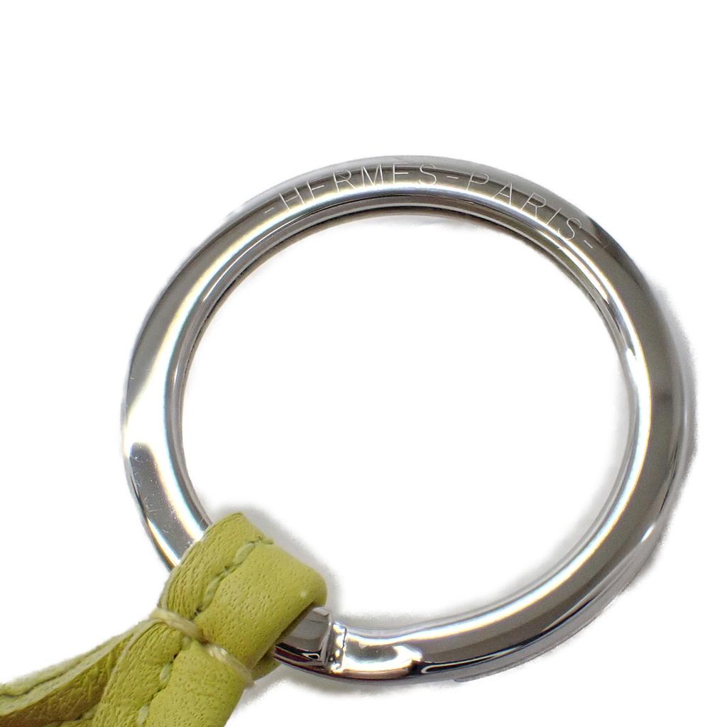 HERMES   Key Ring Rose Purple/lime Women
