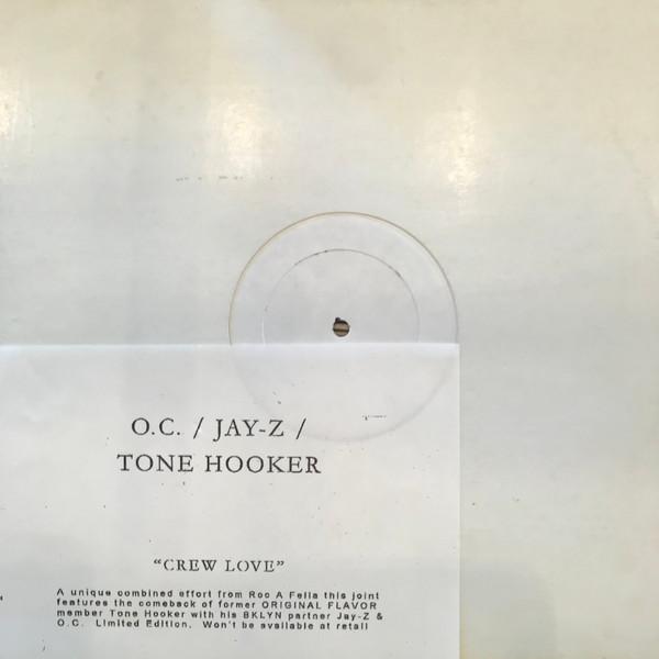 

LP Record TONE HOOKER , O.C. , JAY-Z - Crew Love NONE NOT ON LABEL Japan Rap & Hip-Hop/R&B Used