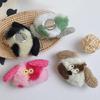 Playful Plush Dog Brooch Pin Stylish Bag Pendant Statement Hanging Ornament Plush Texture for Casual or Formal Event