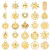 Stainless Steel Sun Charm Moon Sunset Charms For Jewelry Making Bulk Supplies Stainless Steel Pendant Breloque Acier Inoxydable