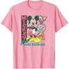 Disney Mickey & Friends Retro 90's Group Poster T-Shirt