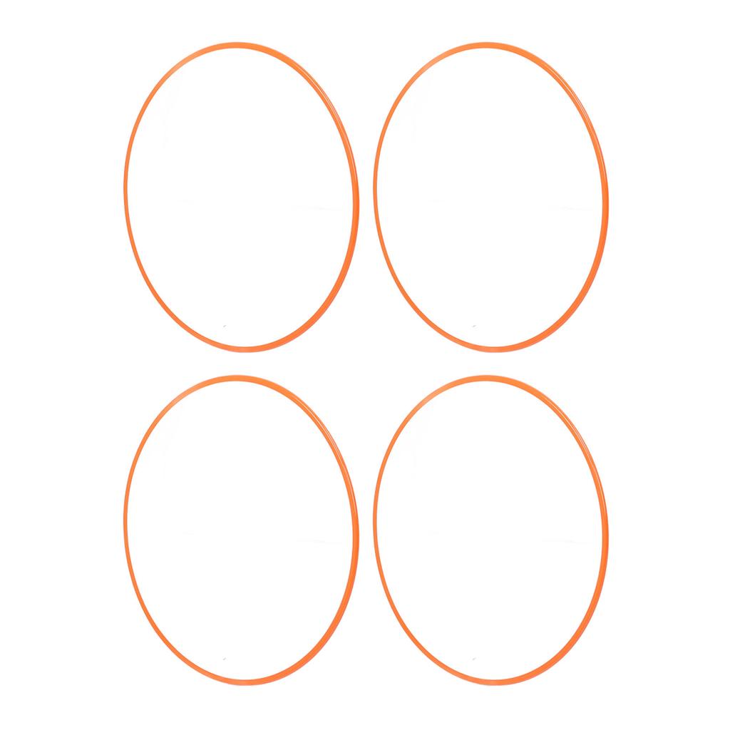 4 Pcs 20 Inch Wheel Rim Protector Orange Full Protection Self Adhesive Scratch Resistant Decorative Wheel Rim Ring