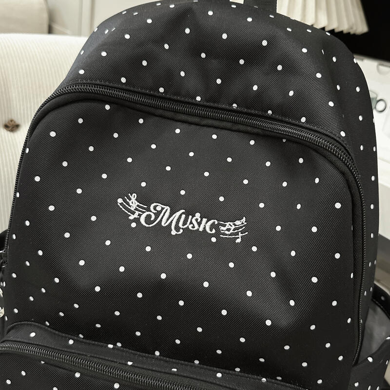 Wave Point Studenten Schulranzen Weiblicher College-Stil Reiserucksack