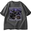 Hemorrhoid Conqueror Funny Skull Tshirt Mens Womens Casual Cotton Tshirt Fashionable Oversized Short Sleeved Street Y2K