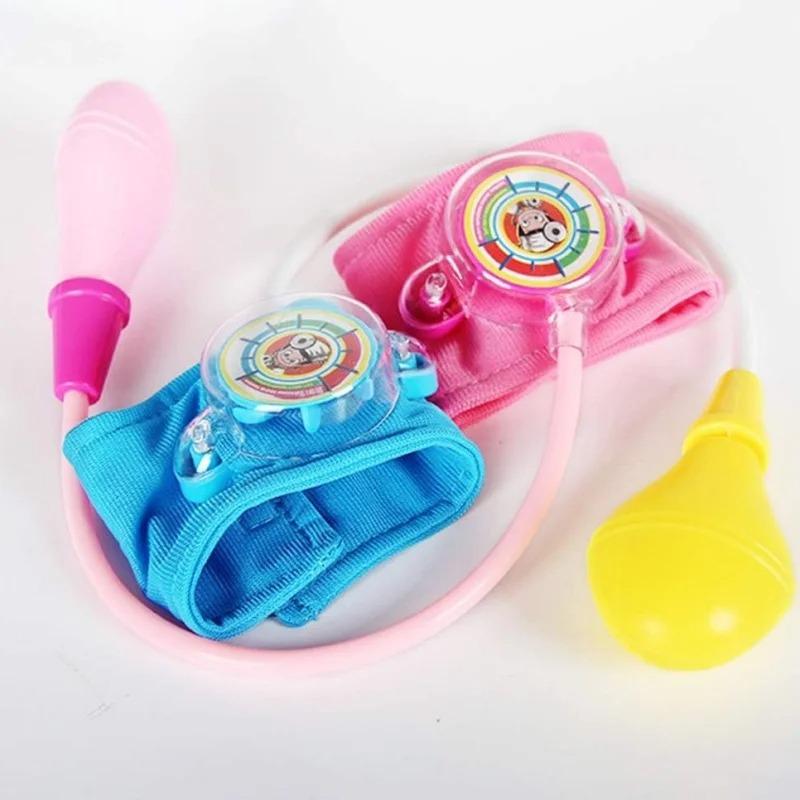 Doctor Play Set For Kids - Mini Nurse Kit With Blood Pressure Meter & Stethoscope, Educational Role Play Toy (Ideal Gift)