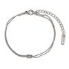 Pulsera Curva de Acero de Titanio Unisex - Grabable Personalizado, Resistente a la Decoloración, Joyería de Eslabones Cubanos