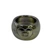CHANEL metal Ring Silver metal Used