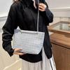 Trendy Nylon Chain Strap Tote Bag For Women Lightweight Casual Style Solid Color Large Capacity Shoulder Bag for Everyday Use CLE