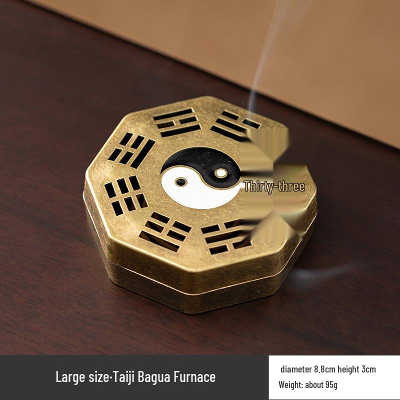 Creative Alloy Mini Indoor Incense Burner - Perfect for Homes, Hotels, and Small Decorative Spaces