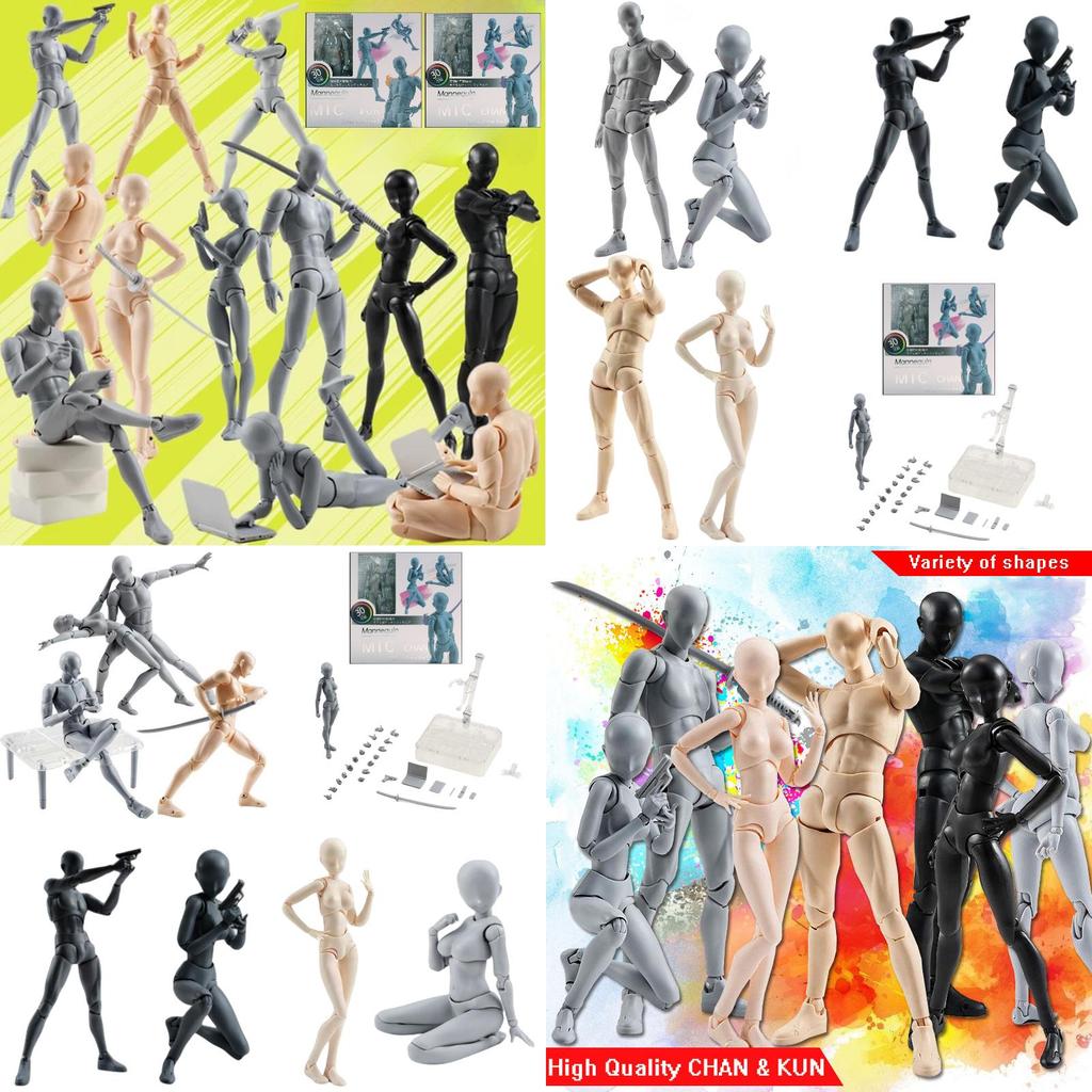 דמות אקשן דלוקס גרסה Shf עם מפרקים גמישים חומר ABS