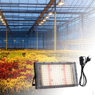LED Grow Light Full Spectrum Growing Lamps for Outdoor Plant HydroponicEU 100W