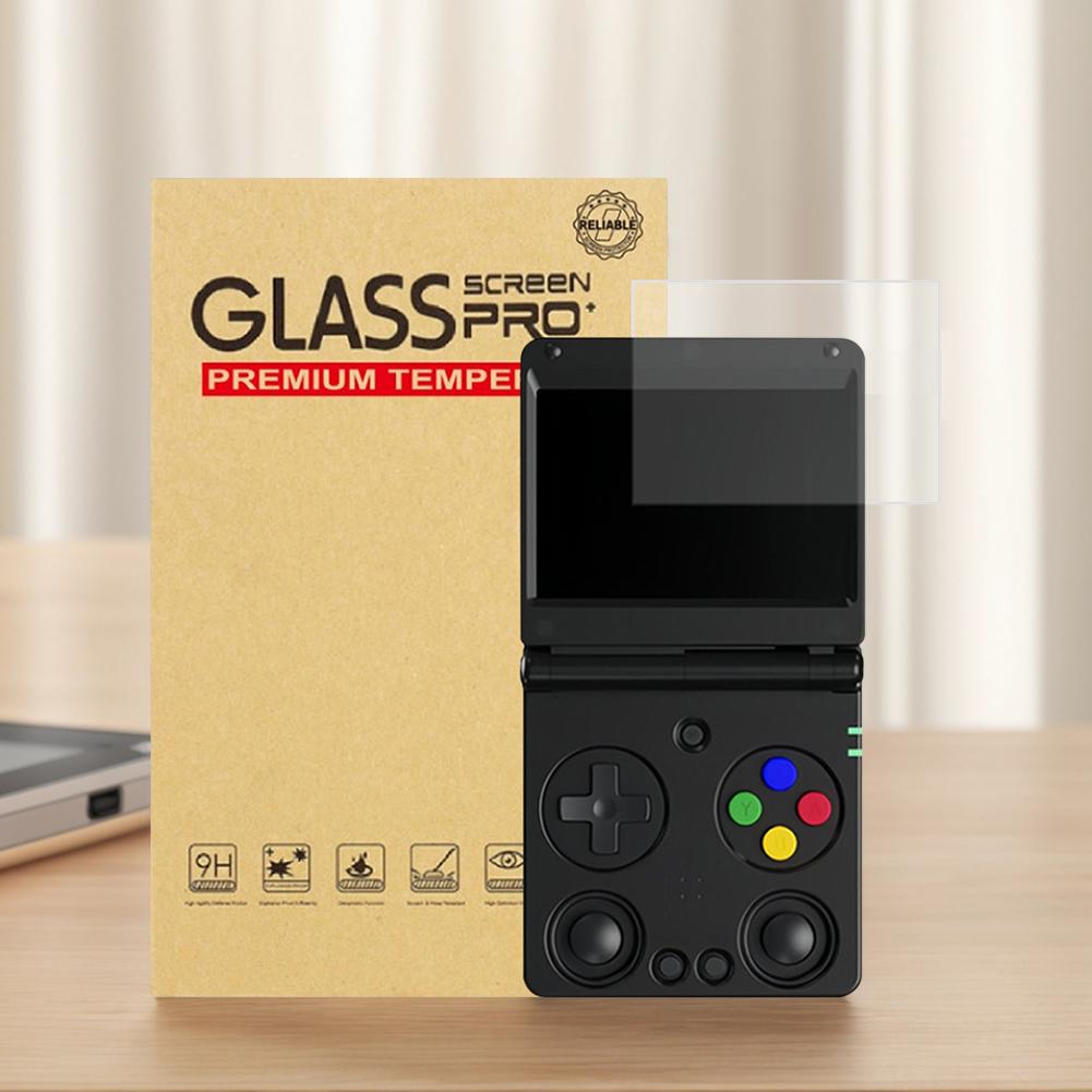 2Pcs Tempered Glass Anti-scratch Screen Protector Tempered Film for ANBERNIC RG34XXSP Handheld Game Console