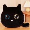 Kitten Plush Cartoon Toy Cute Black And White Doll Girls Office Sofa Cushion