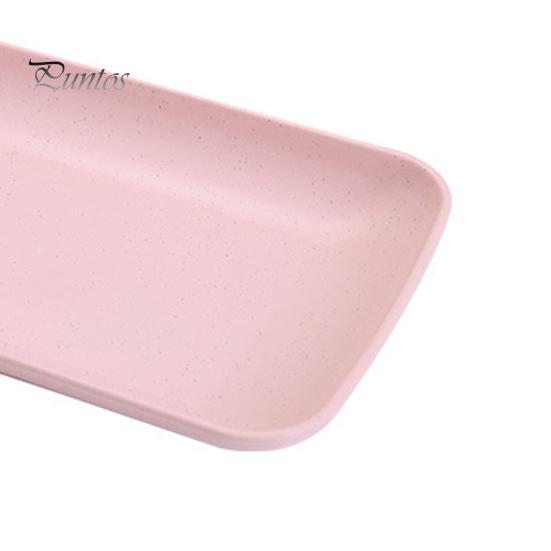 Farfurie de servire de calitate alimentară din plastic stivuită Masă în stil nordic Farfurie de servire Tavă de desert Rechizite pentru casă