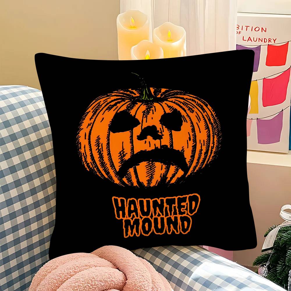 pc SSematary Butcher House Haunted Mound Pillow Case Fashion Square Pillowcase Bedroom Sofa Room Ins Decoration Leisure