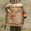 Outdoor Camping Gas Tank Storage Bag Large Capacity Tool Bag Picnic Cookware Utensils Organizer for Women Men Tableware