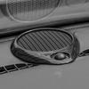 For Jeep Grand Cherokee 2011-2021 Carbon Fiber Dash Speaker Sound Cover Trim 1PC