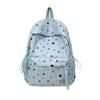 Schoolbag new schoolbag female student Korean version ins large capacity star printed backpack junior high school backpack