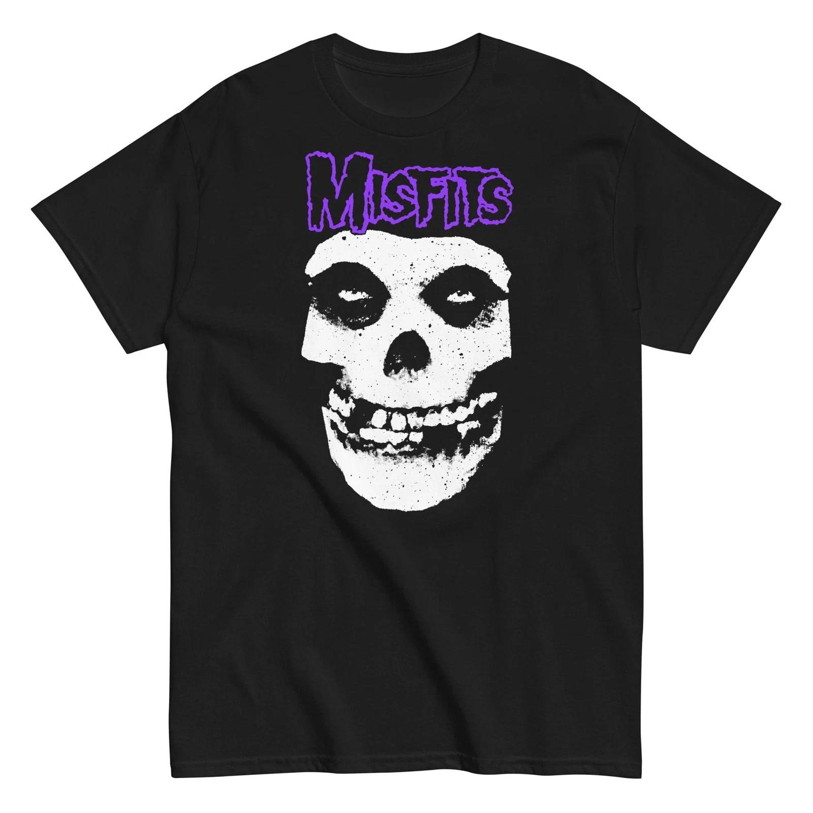 Misfits - Purple Skull T Shirt XXL