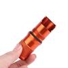 Portable Pill Case Waterproof Edc Container Capsule Airtight Aluminum Alloy Pill Bottle Keychain Travel Pill Holder Organsizer