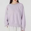 (WMNS) PUMA Logo Embroidery Round-Neck SweatshirtPurple Women's 535327-17