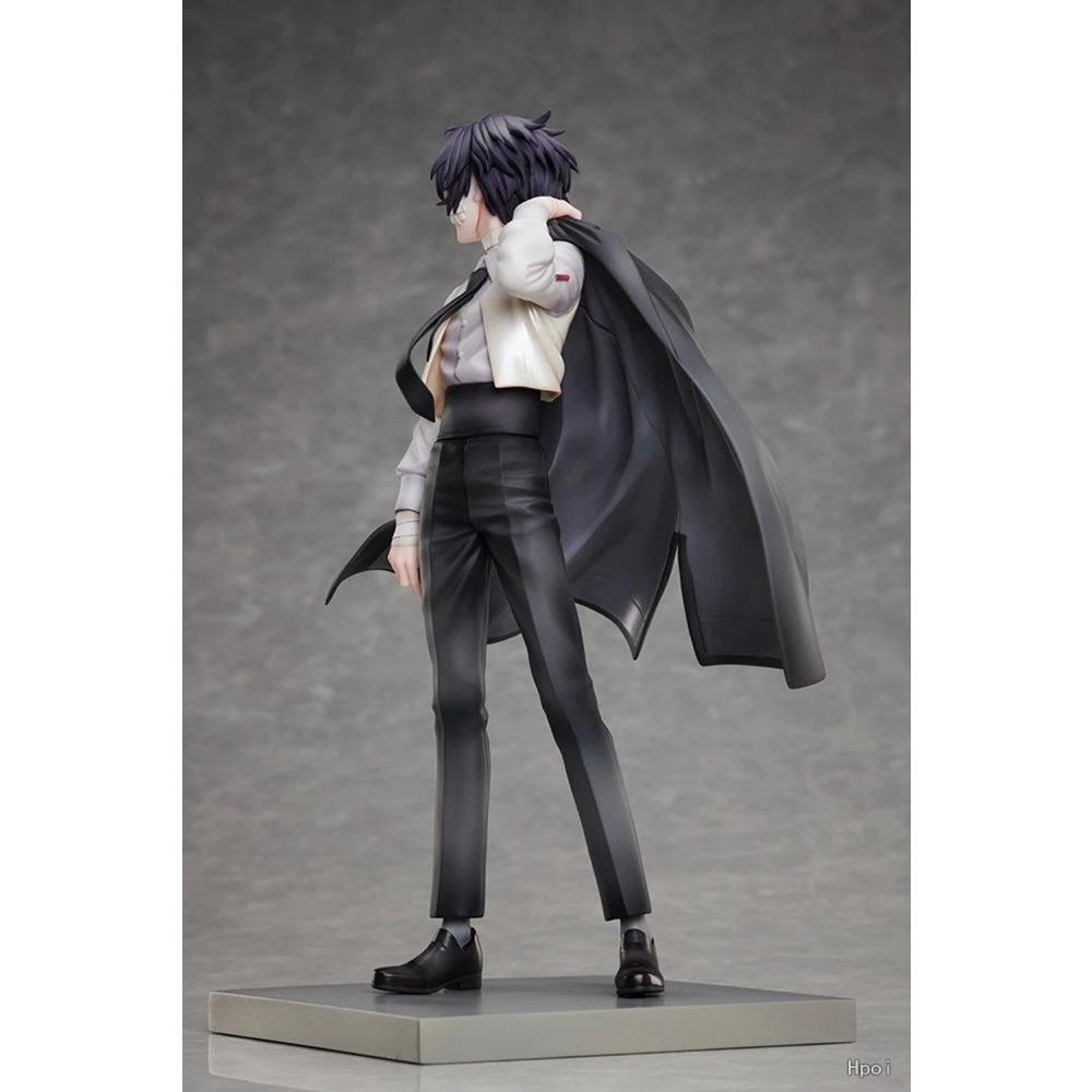 23CM Anime Bungou Stray Dogs Dazai Osamu Figur 1/7 15 Jahre Alt Stehendes Modell Spielzeug Geschenk Puppe Action Figur PVC