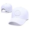 Cappellino alla moda estivo con visiera curva a becco d'anatra regolabile per uomo e donna