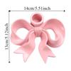 Unique Long Candle Candlestick Romantic Bowknot Shape Candlestick Candle Stands  Living Room