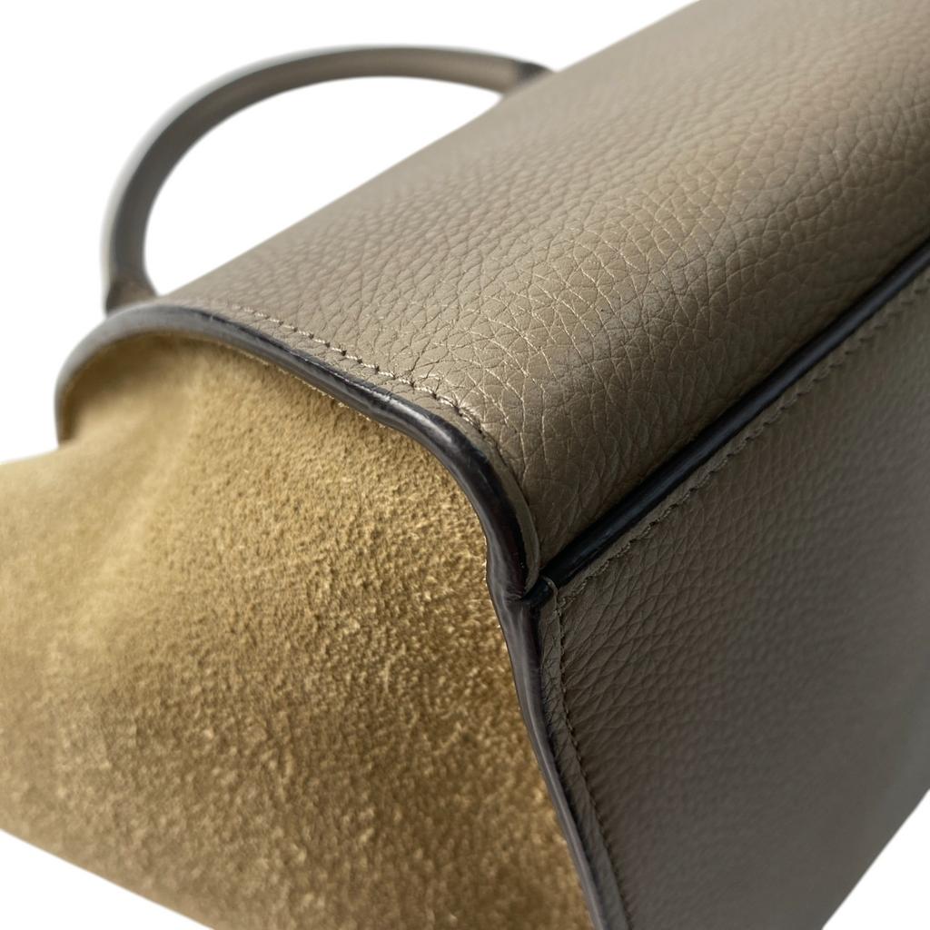 Used CELINEShoulder Bag Beige Leather Women